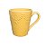 Caneca Oxford Dalas 280ml Com Alto-relevo - Amarelo - Imagem 1