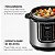 Panela de Pressão Elétrica Mondial 6L PE-60-6L-I Inox 220V - Imagem 3