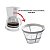 Filtro Para Cafeteira Britânia CB15 inox - Branco - Imagem 3