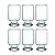 Conjunto de 6 Copos de Vidro Nadir 260ml - SM Casual - Imagem 1
