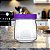 Pote de Vidro Com Tampa Nadir 800ml Mandacaru Roxo - Imagem 2