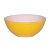 Tigela Bowl de Cerâmica Oxford 600ml 16cm - Amarelo e Rosa - Imagem 1