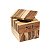 Saleiro Primium Stolf Madeira Teca 12x12x10cm Ref.1205 - Imagem 1