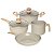 Conjunto De Panelas Oster 4Pçs Marble Cinza Ref.143887.06 - Imagem 1