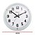 Relógio de Parede Herweg 40cm Quartz 660129-132 Branco Fosco - Imagem 2