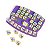 Brinquedo Monta Palavras Tateti Calesita Ref.816 Roxo - Imagem 1