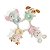 Móbile Infantil Com 4 Pelúcias Tateti Calesita R.910 Amarelo - Imagem 3