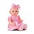 Boneca Baby Amém Bee Toys Com Som Faz Orações Ref.760 Rosa - Imagem 1