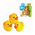 Brinquedo Patinho 3 Filhotes Bee Toys 3 Pçs Ref.306 Amarelo - Imagem 2
