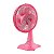 Ventilador de Mesa Britânia 30cm 6 Pás 60W BVT304 Rosa 220V - Imagem 2