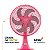 Ventilador de Mesa Britânia 30cm 6 Pás 60W BVT304 Rosa 220V - Imagem 6