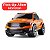 Carrinho Pick-Up Alien Horizon Samba Toys Ref.0059 Laranja - Imagem 3