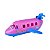 Boneca Avião da Judy Com Acessórios Samba Toys Ref.465 Rosa - Imagem 3