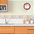Relógio de Parede Ambiente 25cm Quartz 191300-044 Vermelho - Imagem 3