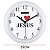 Relógio de Parede Ambiente Eu Amo Jesus 191800-021 Branco - Imagem 2