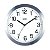 Relógio de Parede Ambiente 25cm Quartz 119021-079 Aluminio - Imagem 1