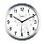 Relógio de Parede Ambiente 25cm Flores 119031-079 Aluminio - Imagem 1