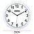Relógio de Parede Ambiente 28cm Quartz 1926-021 Branco - Imagem 2