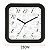 Relógio de Parede Ambiente 23cm Quartz 119087-145 Preto Real - Imagem 2
