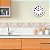 Relógio de Parede Ambiente 25cm Quartz 191300-021 Branco - Imagem 3