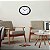 Relógio de Parede Ambiente 26cm Quartz 119002-034 Preto - Imagem 3