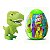 Dinossauro Diver Dinos Ovo Surpresa Divertoys Ref.8294 Verde - Imagem 1