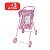 Carrinho Para Boneca Simples Mep Kids Ref.B6 Rosa Ursos - Imagem 3