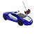 Carrinho de Polícia Com Controle Remoto BBR Toys R3455 Azul - Imagem 4