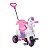 Triciclo Infantil Com Empurrador Calesita Potó Ref.1012 Rosa - Imagem 1