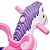 Triciclo Infantil Com Empurrador Calesita Potó Ref.1012 Rosa - Imagem 3
