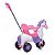 Triciclo Infantil Com Empurrador Calesita Potó Ref.1012 Rosa - Imagem 4