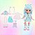 Boneca Cry Babies Bff Kristal Multikids BR2083 Azul - Imagem 4