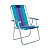 Cadeira de Praia Alta Conforto MOR Alumínio Ref.2136 Roxo - Imagem 1