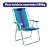 Cadeira de Praia Alta Conforto MOR Alumínio Ref.2136 Roxo - Imagem 7