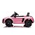 Mini Carro Elétrico Audi R8 Spyder Shiny Toys 12V 01550 Rosa - Imagem 3