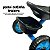 Triciclo Infantil Importway BW308AZ Preto e Azul - Imagem 9