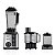 Multiprocessador Blender RAF 2L Stay Fresh 3 em 1 Prata 220V - Imagem 1