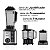 Multiprocessador Blender RAF 2L Stay Fresh 3 em 1 Prata 220V - Imagem 4