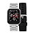 Smartwatch Technos Troca-Pulseira TMAXAM/8K Prata E Preto - Imagem 1