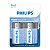 Pilhas Alcalina Tipo D Philips 2 Unidades LR20P2B/59 1.5V - Imagem 1