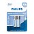 Pilhas Alcalina AA Philips 2 Unidades LR6P2B/59 - 1.5V - Imagem 1