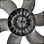 Hélice de Ventilador Britânia Philco 6 Pás 40cm Cinza Escuro - Imagem 3
