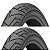 Par de Pneus Aro 24x1.95 Levorin 36 PSI Bike Praieiro Preto - Imagem 2