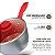 Panela Com Tampa de Vidro Philco 3L 22cm Redstone PPN22A - Imagem 3