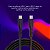 Cabo em Silicone USB-C para USB-C Geonav ESC06SBK Preto - Imagem 2