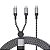 Cabo USB-C Para 2x USB-C Geonav DualFast UCC08M Cinza - Imagem 1