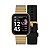 Smartwatch Technos Troca-Pulseira TMAXAH/7D Dourado E Preto - Imagem 1