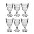 Conjunto de 6 Taças de Vidro Nadir Casambiente 300ml TCVI055 - Imagem 1