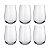 Conjunto de 6 Copos de Vidro Nadir Long Drink 480ml - Dubai - Imagem 1