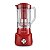 Liquidificador Britânia 2,5L Diamante 1050W Vermelho - 127V - Imagem 2
